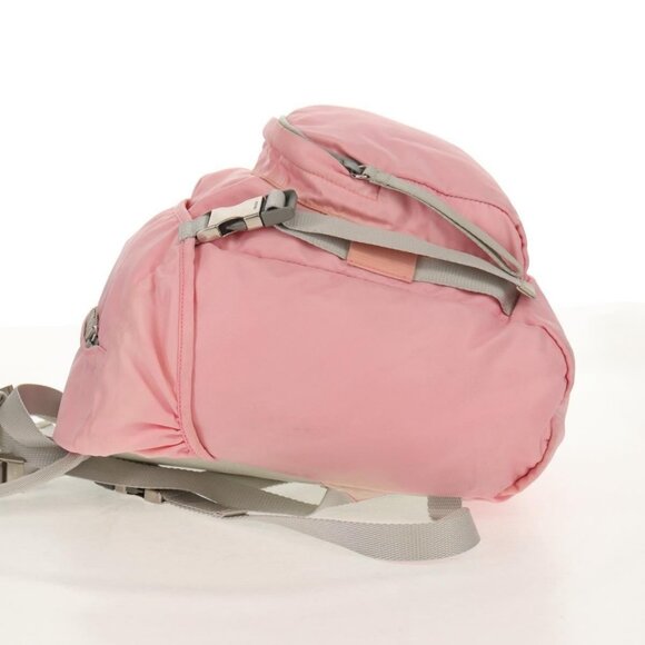 PRADA Backpack Nylon Pink Silver Auth yk19623V main image 11
